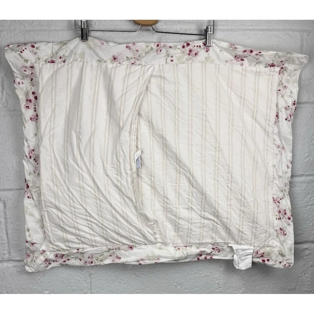 Simply Shabby Chic Cherry Blossom Standard Pillow Sham Pillowcase Satin SET of 2